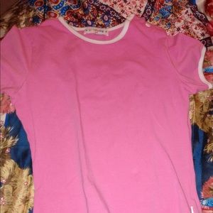 Little for Big Pink onesie adult size XS